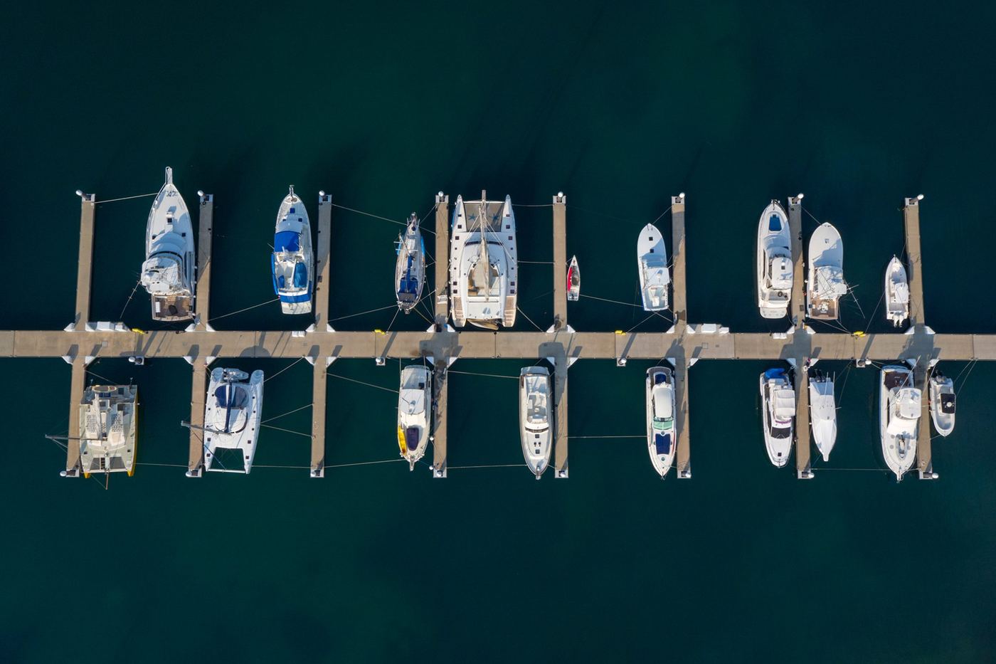 A marina on the Guanacaste coast